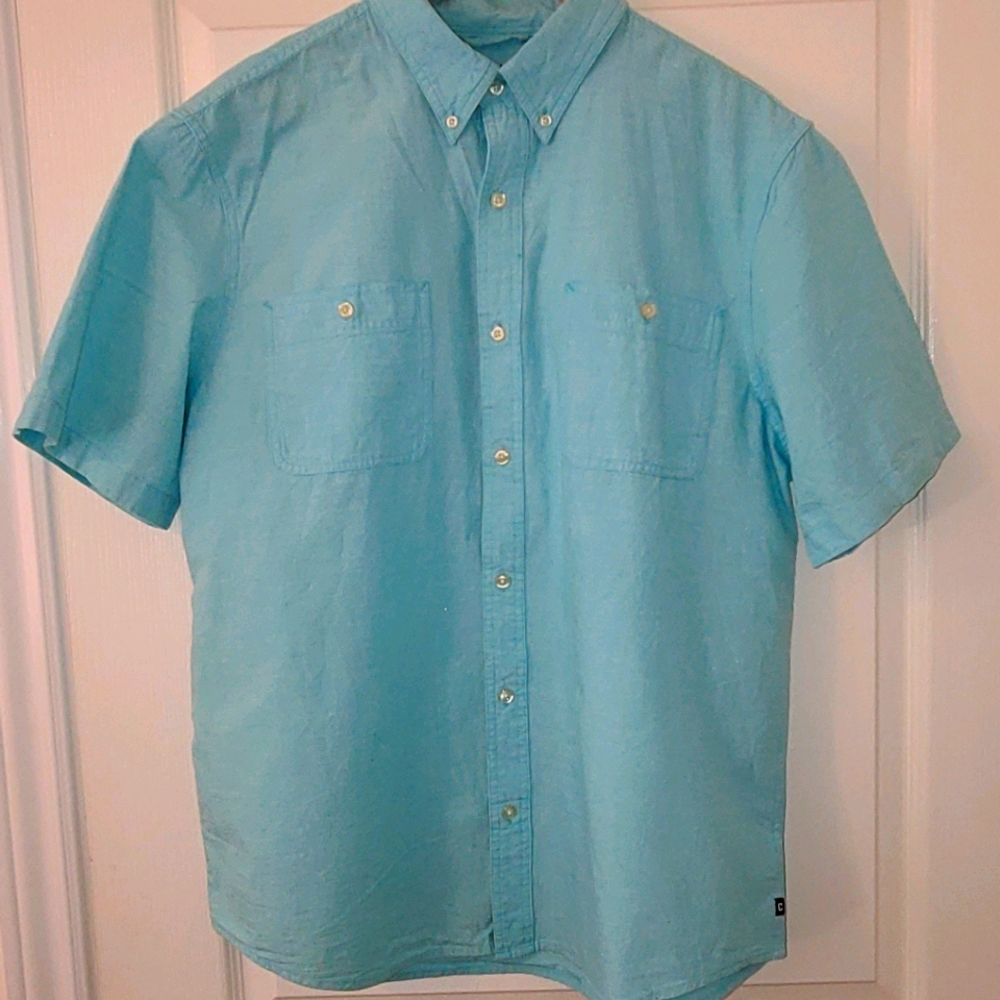 IZOD short sleeve button down